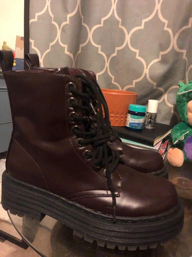 biker boots primark